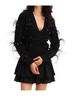 Allison Black Briar Sweater in Black Size M - photo 4