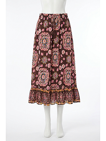 Cleobella Casey Midi Skirt in Avalon (view 1)