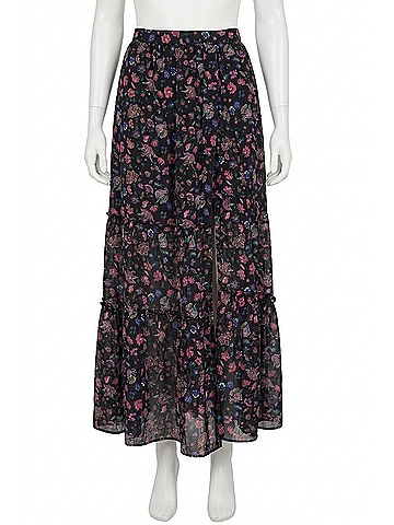 Cleobella Kitty Ankle Skirt in Alejandra Print (view 1)