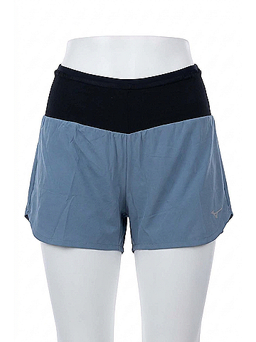 Mizuno Women's Multi Pocket Running Shorts in Citadel (view 1)