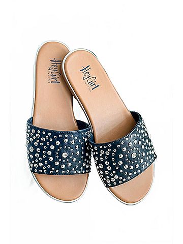 Corkys Women's Bail Money Sandal in Black (view 2)