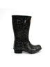 Hunter Black Boys Giant Glitter Rain Boots in Black Size 2 (baby) - photo 1