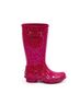 Hunter Pink Boys Giant Glitter Rain Boots in Thrift Size 3 (baby) - photo 1