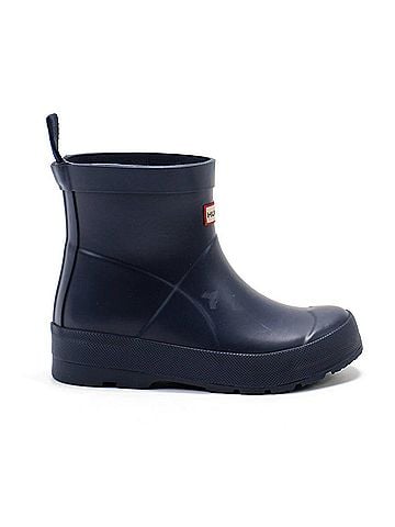 Hunter Boys Play Rain Boots in Valtameri Blue (view 1)