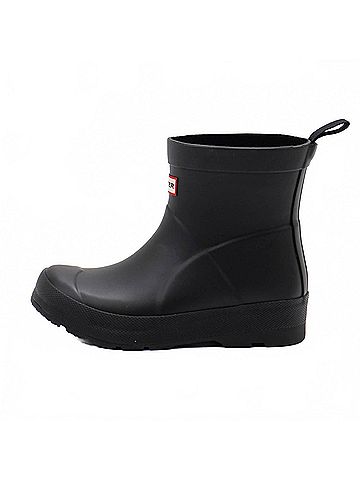Hunter Boys Play Rain Boots in Black (view 2)