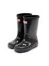Hunter Solid Black Boys First Starcloud Rain Boots in Black Multi Size 7 (kids) - photo 2