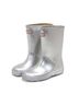 Hunter Silver Boys First Classic Metallic Rain Boots in Silver Size 5 (baby) - photo 2