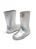 Hunter Silver Boys First Classic Metallic Rain Boots in Silver Size 5 (baby) - photo 5