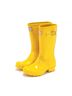 Hunter Yellow Girls Gloss Rain Boot in Yellow Size 1 (baby) - photo 2