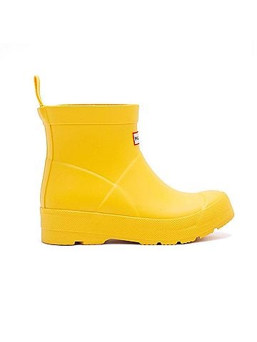 Hunter Girls Play Rain Boots in Yellow (view 1)