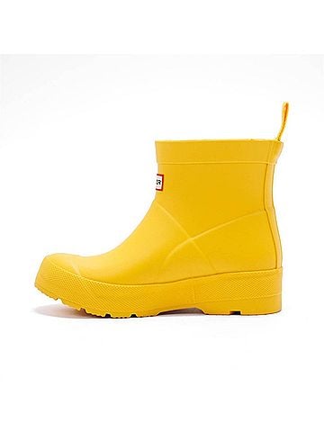 Hunter Girls Play Rain Boots in Yellow (view 2)