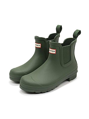 Hunter Women's Original Chelsea Boots in Hunter Green (view 2)