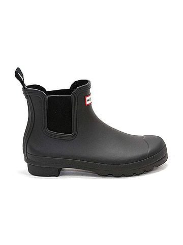 Hunter Women's Original Chelsea Boots in Black (view 1)