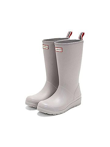 Hunter Women's Original Tall Play Boots in Zinc (view 2)