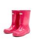 Hunter Pink Kids First Gloss Rain Boots in Bright Pink Size 11 (kids, wide) - photo 3