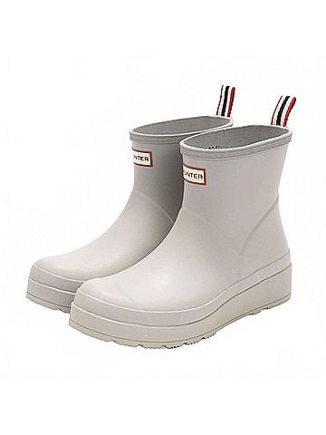 Hunter Women's Original Short Play Boots in Zinc (view 2)