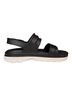 Hunter Black Women's Bloom Algae Foam Adjustable Strap Sandals in Black Size 10 (wide) - photo 1