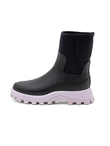 Hunter Women's City Explorer Short Neoprene Boots in Black (view 2)