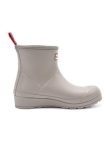 Hunter Women's Play Short Rain Boots in Zinc (view 1)
