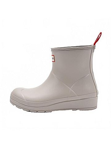 Hunter Women's Play Short Rain Boots in Zinc (view 2)