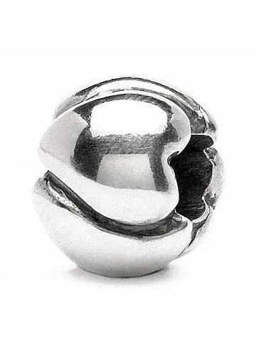Trollbeads Women's Hearts Small Beads - 5mm in Silver (view 1)