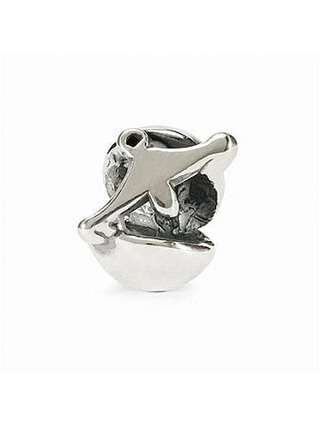 Trollbeads Women's Libra Beads in Silver (view 1)