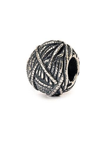 Trollbeads Women's Ball Of Yarn Bead in Silver (view 1)