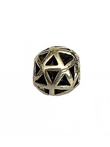 Trollbeads Women's Triangles Bead in Silver (view 1)