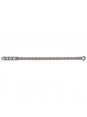 SG Liquid Metal Women's Slim Choker 14 Inches in Chrome Finish (view 1)