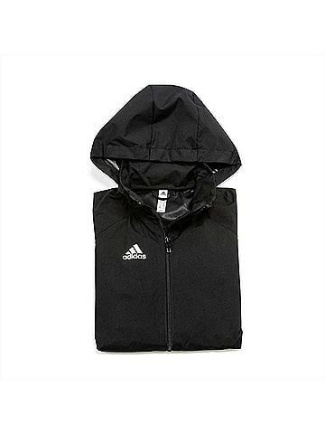 Adidas Boy's Condivo 20 All Weather Jacket in Black (view 2)