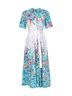 Dolcezza Graphic Multi Color Women's Dimension 44 Dress in Multi Size L - photo 2