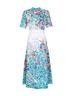 Dolcezza Graphic Multi Color Women's Dimension 44 Dress in Multi Size L - photo 3