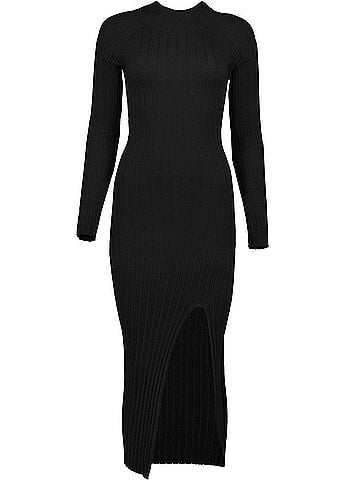 Bishop + Young Bishop And Young Playing Favorites Chloe Sweater Dress In Noir in Black (view 2)