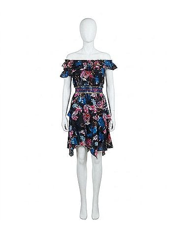Tanya Taylor Meegan Dress in Black (view 1)