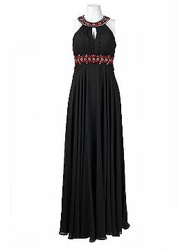 sue wong beaded halter dress Vintage 90s Bias-Cut Open-Back Beaded Gown – Very Breezy main image 1