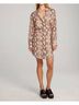 Chaser Animal Print Brown Paxton Dress in Python Size L - photo 2