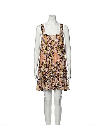 Cleobella Isobel Mini Dress in Saguaro (view 1)