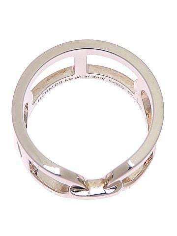 Hermès Hermes #55 Ever Chaine d'Ancre Women's Ring H116619B Sterling Silver 925 (view 2)