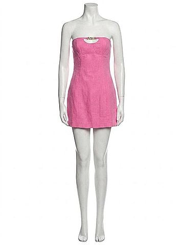 Significant Other Hayden Mini Dress in Fuchsia Pink (view 1)
