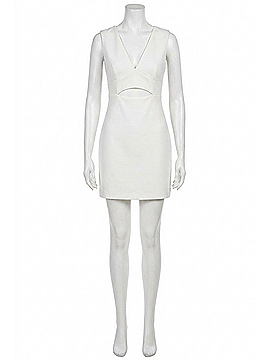 black high neck dress midi Devinae | Black Asymmetric-Neck Midi-Dress With Open-Back And Scarf-Detail main image 1