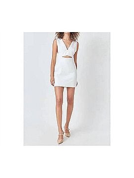 crystal mesh dress Mew Mews Natalja Long Sleeve Crystal Mesh Dress