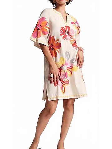 Frances Valentine Charming Mini Caftan in Floral (view 2)
