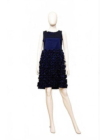 Samuel Dong Women's Dress in Midnight (view 1)