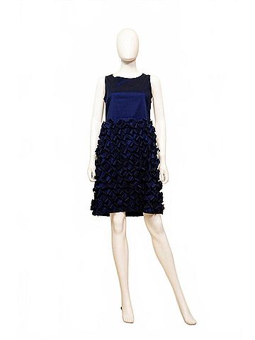 Samuel Dong Women's Dress in Midnight (view 2)