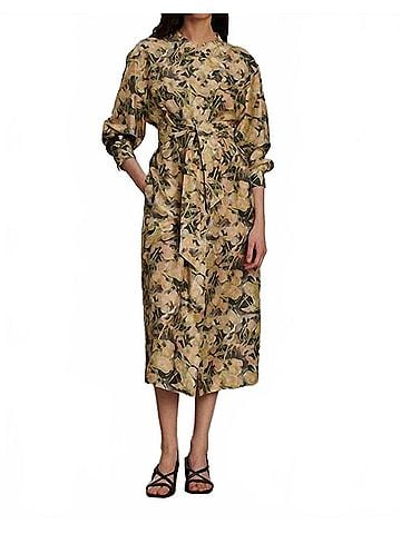 Soeur Philomene Dress in Vert (view 2)