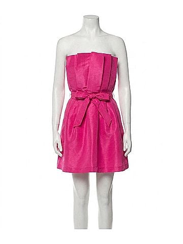 Sugarlips Lucida Strapless Mini Dress in Fuchsia (view 1)