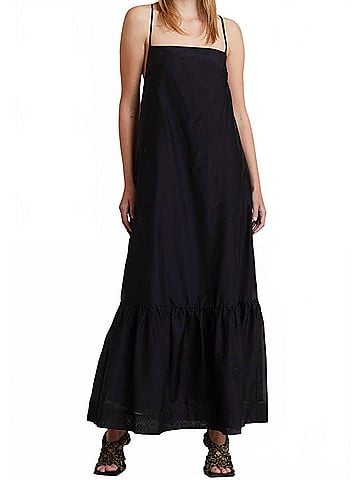 Bec & Bridge Millie Maxi Tent Dress in Black (view 2)