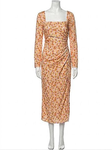 Significant Other Amour Midi Dress in Marigold (view 1)