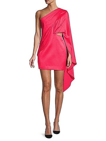 Significant Other Anne Mini Dress in Fuchsia (view 2)