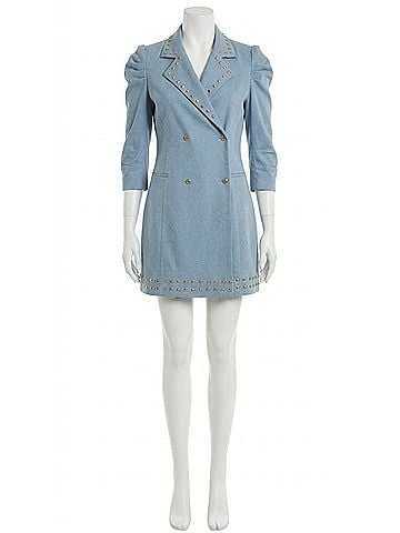 Emily McCarthy Bradshaw Dress in Blue (view 1)